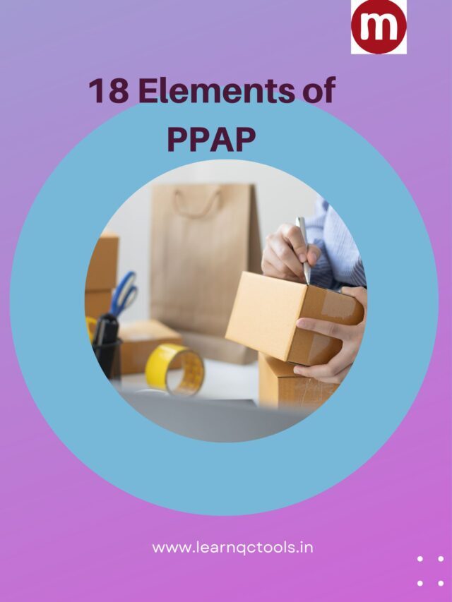 18 Elements of PPAP