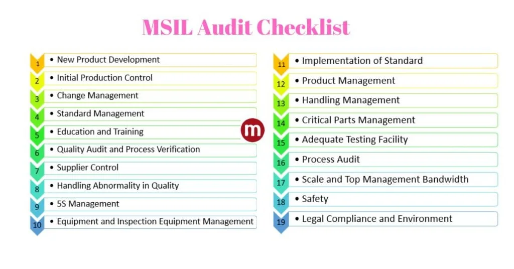 VSA Audit Checklist