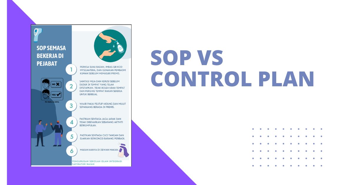 SOP vs CONTROL PLAN