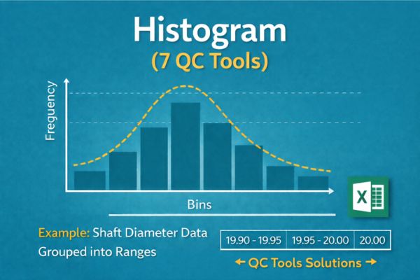 Histogram in 7 QC Tools