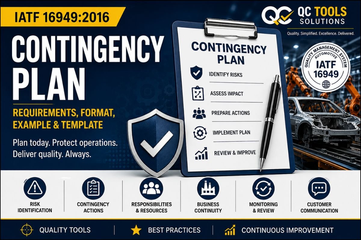 Contingency plan iatf 16949